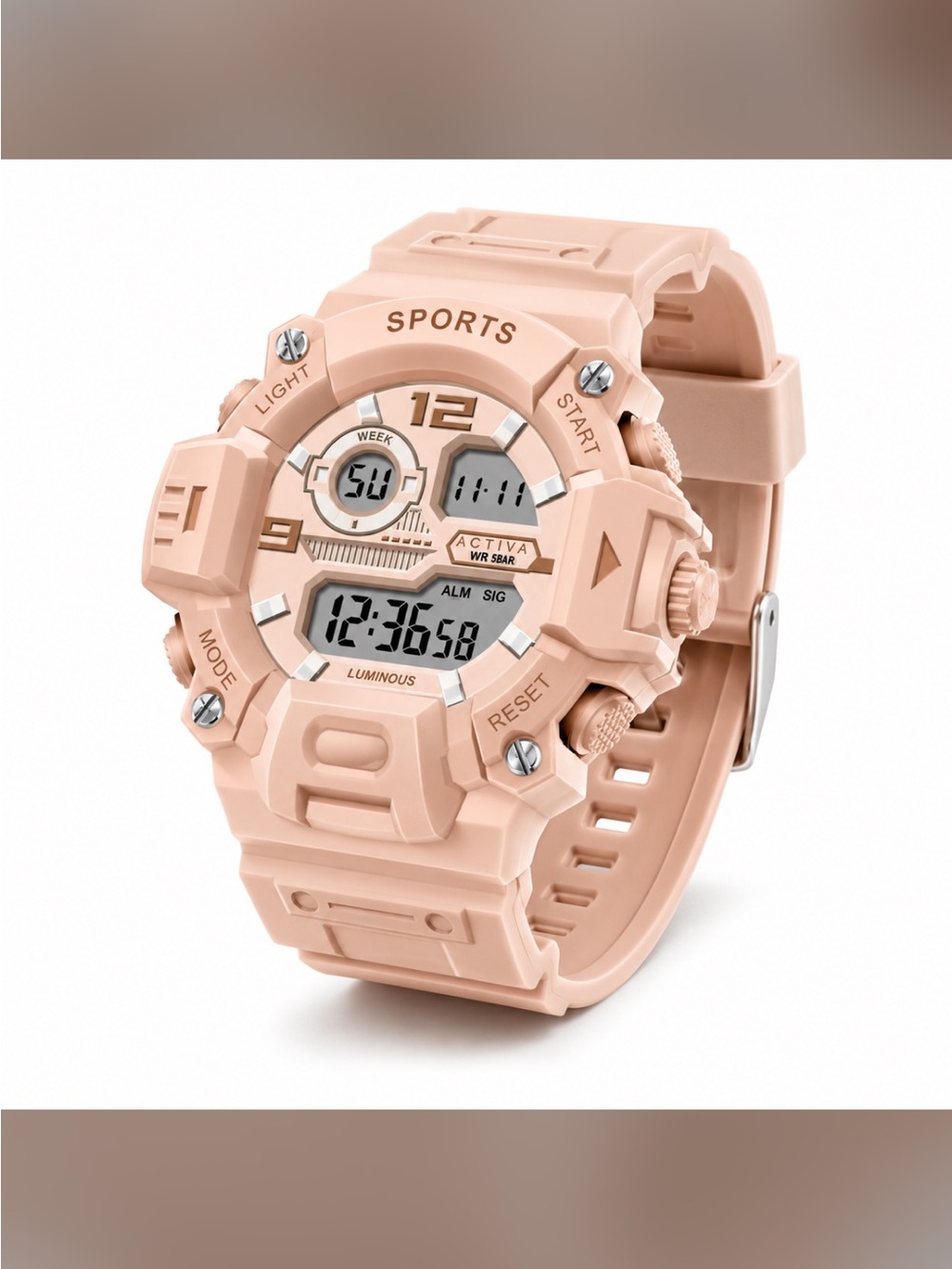 Activa X Invicta Digital Essentials Digital Unisex Watch-42mm(ACW532-003)